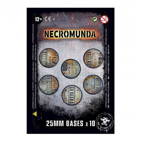 Socles Necromunda de 25mm