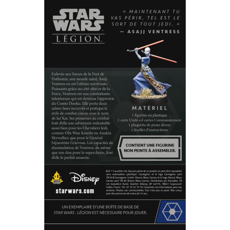 SW LÉGION : ASAJJ VENTRESS OPERATIVE EXPANSION