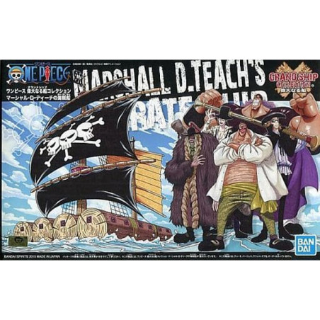 ONE PIECE MAQUETTE GRAND SHIP COLLECTION 011 MARSHALL D TEACH'S SHIP