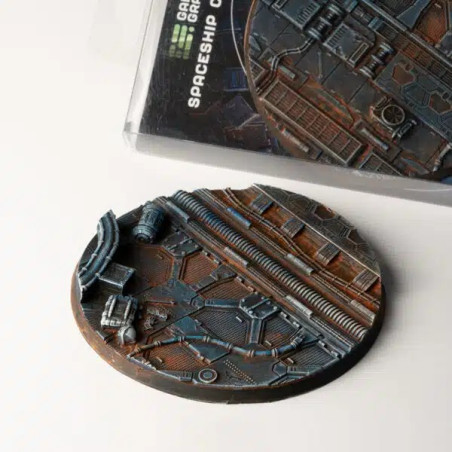 Spaceship Corridor Bases Round 100mm (x1)