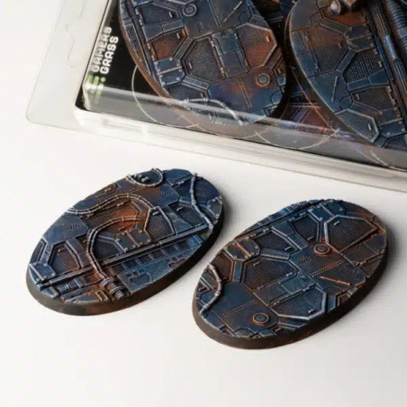 Spaceship Corridor Bases Oval 90mm (x2)