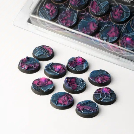 Alien Infestation Bases Round 25mm (x10)