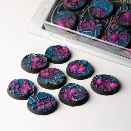 Alien Infestation Bases Round 32mm (x8)