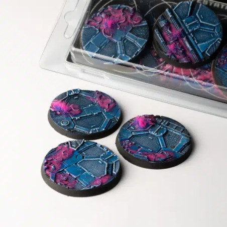 Alien Infestation Bases Round 50mm (x3)