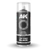 Fine Primer Black Spray 400ml - AK
