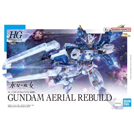 GUNDAM GUNPLA WITCH FROM MERCURY AERIAL REBUILD HG