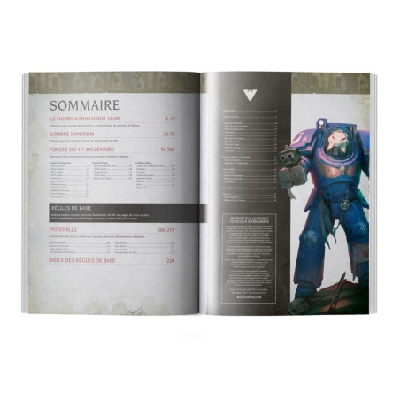 WARHAMMER 40000: LIVRE DE BASE (FRANCAIS)