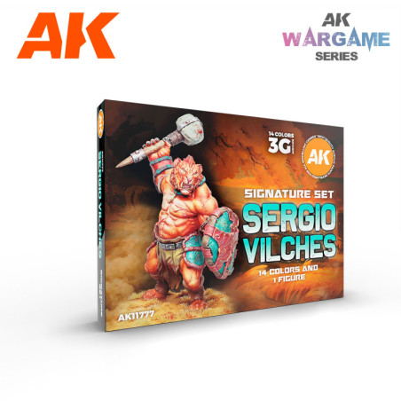 SIGNATURE SET SERGIO VILCHES SET (Miniature Shimbarashe- Yedharo Model included) - AK