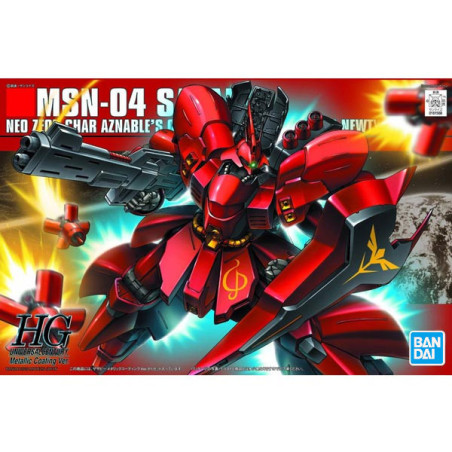 GUNDAM GUNPLA 1/144 HG SAZABI METALLIC COATING VER.