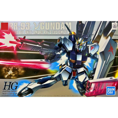 GUNDAM GUNPLA 1/144 HG NU GUNDAM METALLIC COATING VER.