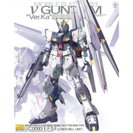 GUNDAM GUNPLA MG 1/100 V GUNDAM VER KA