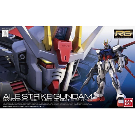 GUNDAM GUNPLA RG 1/144 03 AILE STRIKE GUNDAM GAT-X105