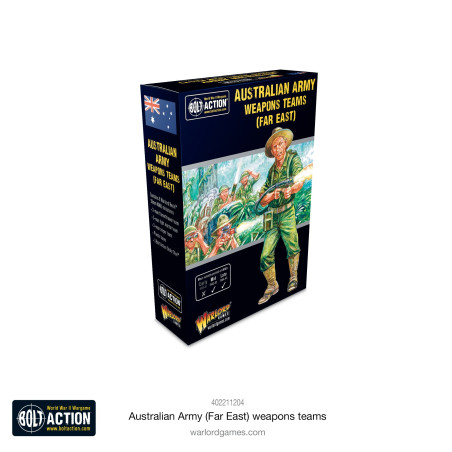 Australian army weapons tems -far east
