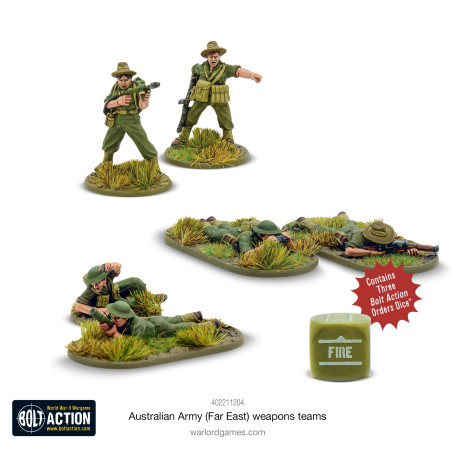 Australian army weapons tems -far east