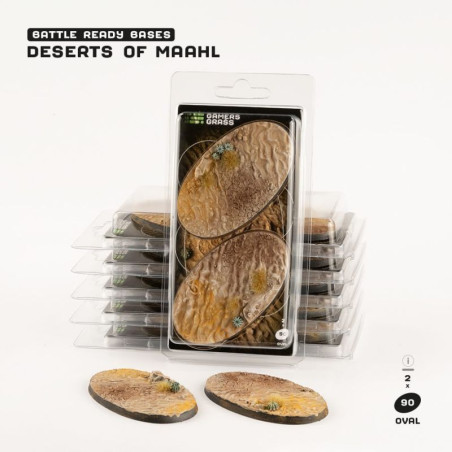 Deserts of Maahl Bases, Oval 90mm (x2)