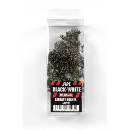 BLACK-WHITE FANTASY BUSHES 1/35 - AK