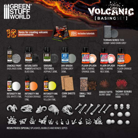 Set de Décors - Volcan