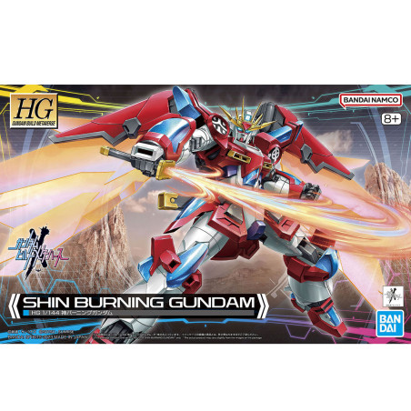 GUNDAM GUNPLA HG 1/144 SHIN BURNING GUNDAM