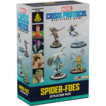 Marvel Crisis Protocol : Pack d'Affiliation Spider-Foes (Multilingue)