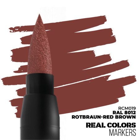 Markers  -  RAL 8012 ROTBRAUN-RED BROWN - AK