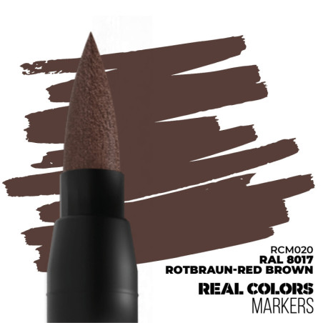 Markers  -  RAL 8017 ROTBRAUN-RED BROWN - AK