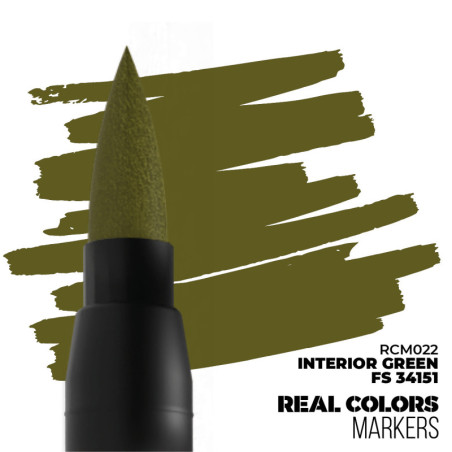 Markers  -  INTERIOR GREEN FS 34151 - AK