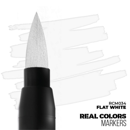 Markers  -  FLAT WHITE - AK