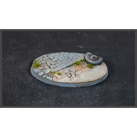 Urban Warfare Bases Oval 75mm (x3)