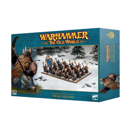 DWARF MOUNTAIN HOLDS: DWARF MINERS / Mineurs Nains
