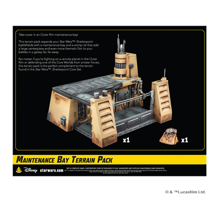 STAR WARS™ Shatterpoint : Maintenance Bay Terrain Pack