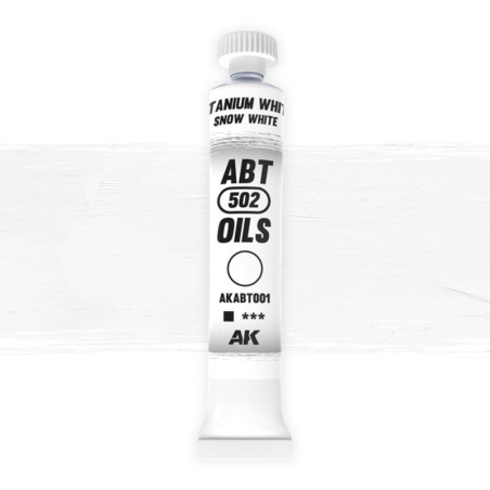 Titanium White / Snow white Oils - AK