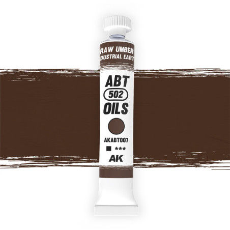 Raw Umber / Industrial earth Oils - AK