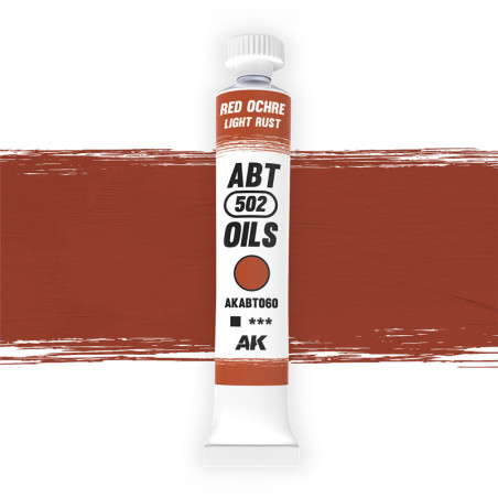 Red ochre / Light rust Oils - AK