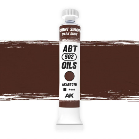 Burnt Sienna / Dark rust Oils - AK
