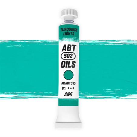 Turquoise lights Oils - AK