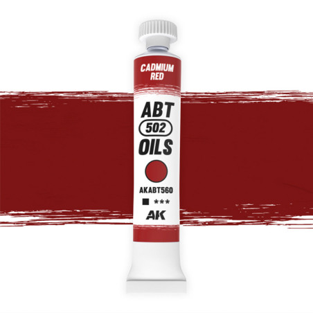 Cadmium red Oils - AK