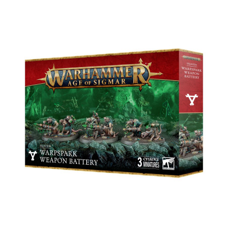 BATTERIE D ARMES A MALETINCELLE / Skaven Warpspark Weapon Battery