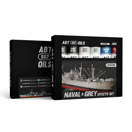 ABT306 - Oil - NAVAL AND GREY EFFECTS SET