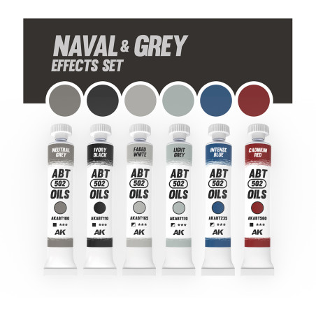 ABT306 - Oil - NAVAL AND GREY EFFECTS SET