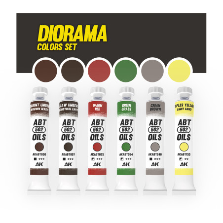 ABT307 - Oil - DIORAMA COLORS SET