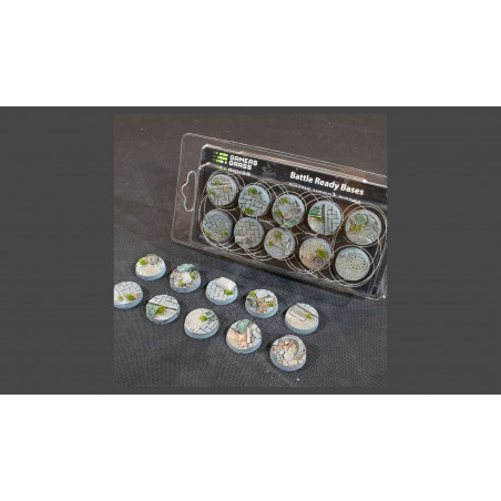 Urban Warfare Bases Round 25mm (x10)