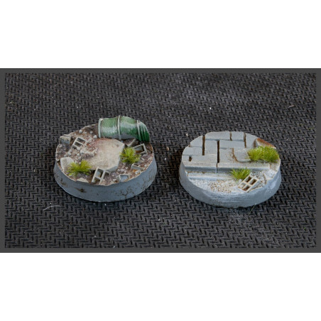 Urban Warfare Bases Round 25mm (x10)