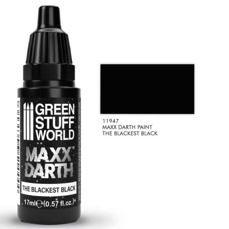 Peinture plus noire Maxx Dark 17ml