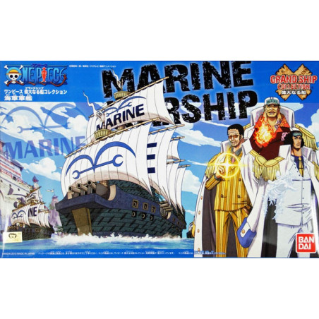 One Piece Maquette Grand Ship Collection 07 Marine Ship