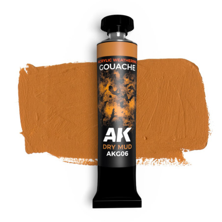 DRY MUD - AK GOUACHE 20 ml. - AK