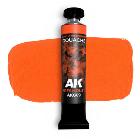 FRESH RUST - AK GOUACHE 20 ml. - AK