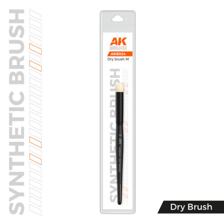 AK SYNTHETIC DRY BRUSH - M - AK