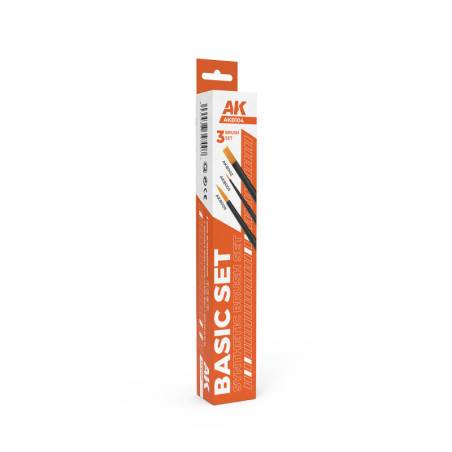 BASIC BRUSHES SET (3 brushes) - AK