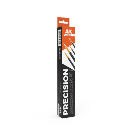 PRECISION BRUSHES SET (4 brushes) - AK