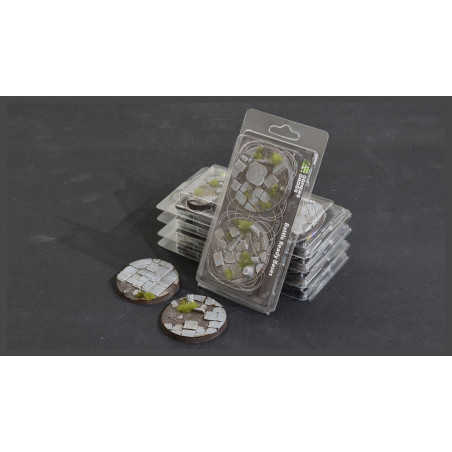 Temple Bases Round 60mm (x2)